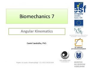 Kinematika projekt