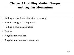 Angular momentum unit