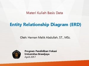 Erd perkuliahan