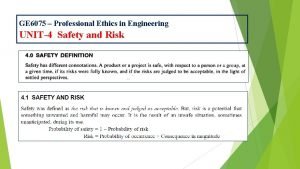 Risk-benefit analysis in professional ethics