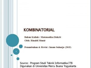 Ada 10 soal di dalam ujian akhir matematika diskrit