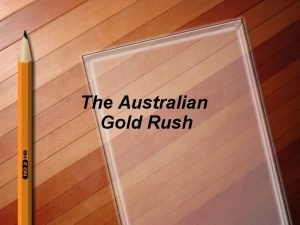 When did the gold rush start and end in australia