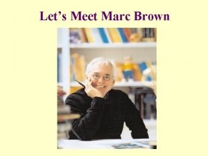 Marc brown jewish