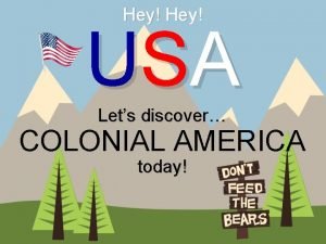 Let's discover the usa