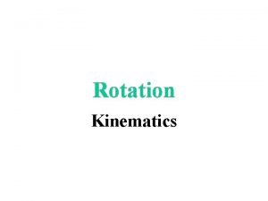 Angular kinematic equations