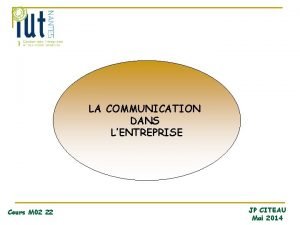 Les objectifs de la communication