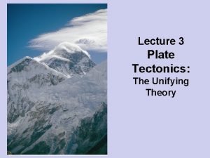 Types of plate boundaries