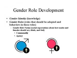 Gender-role development