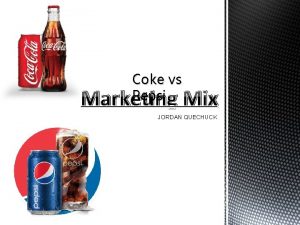 Coke vs pepsi sales