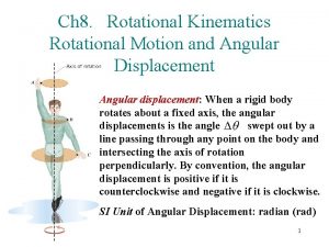 Angular motion equations