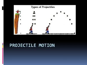 Which describes an object in projectile motion?