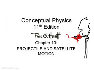 Chapter 10 projectile and satellite motion tossed ball