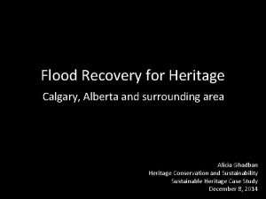 Calgary heritage authority