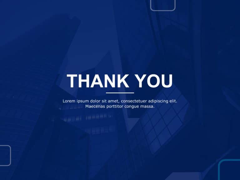 Animated Dark Blue PowerPoint Background & Google Slides Theme 6