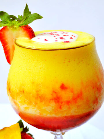 The original pineapple upside down cake daiquiri!