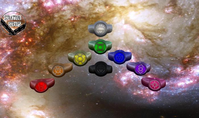 DC Lantern Corps Power Rings