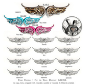 Pure Poison - Libra Wings - BOXED - Zodiac Resizable Wings