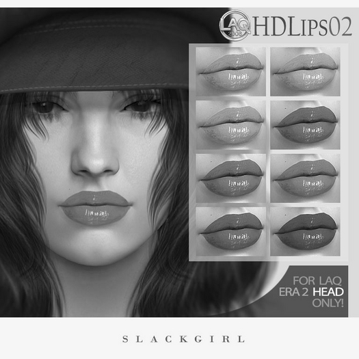 Second Life Marketplace - SG :: LAQ Era2 HD Lips 02 - DEMO