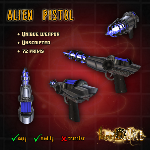 HeretiCORE: Alien Pistol