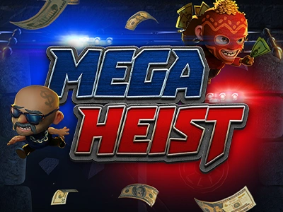 Mega Heist Slot Logo