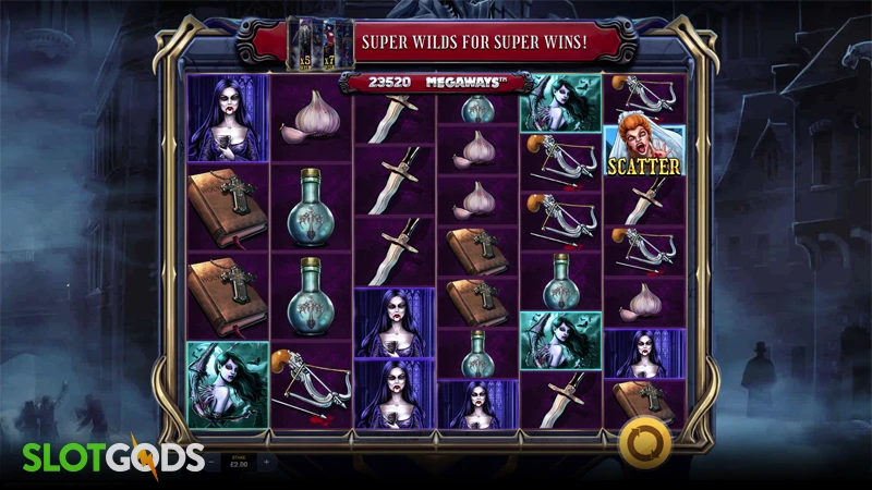 Blood Suckers Megaways Slot - Screenshot 