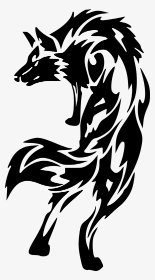 Tribal Crazywidow Info - Free Wolf Clipart Tribal - Free Transparent ...