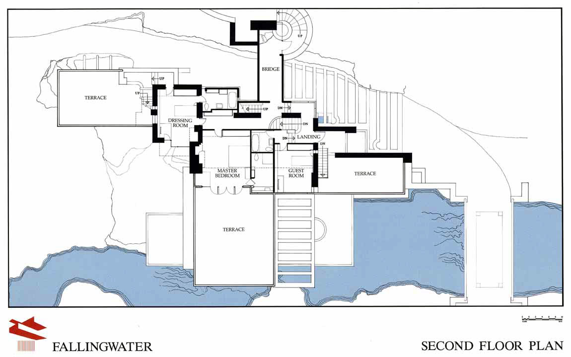 Fallingwater Floor Plan