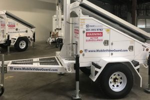 Mobile Security Surveillance Trailer