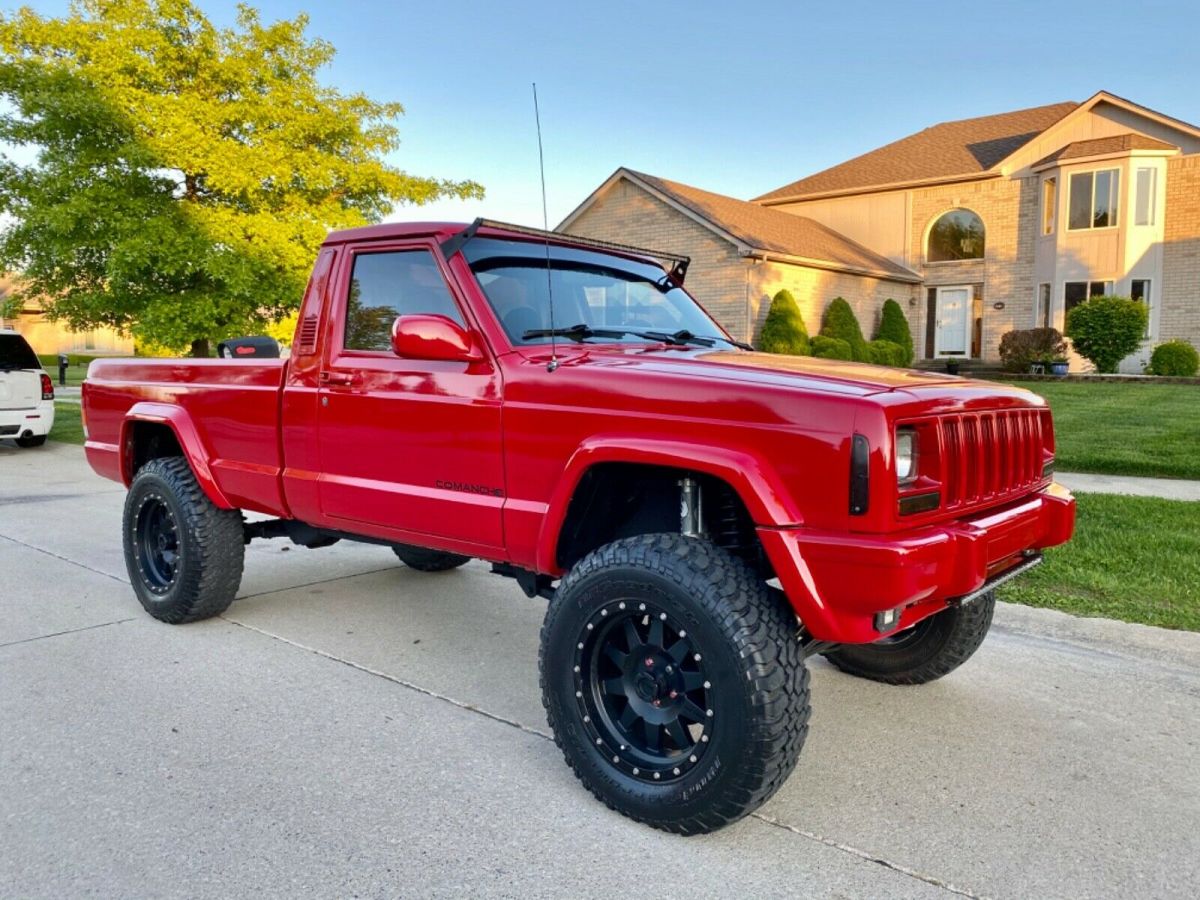 BEAUTIFUL 1989 JEEP COMANCHE 4 0L H O 4X4 LIFTED CUSTOM RUST FREE NO 0 ...