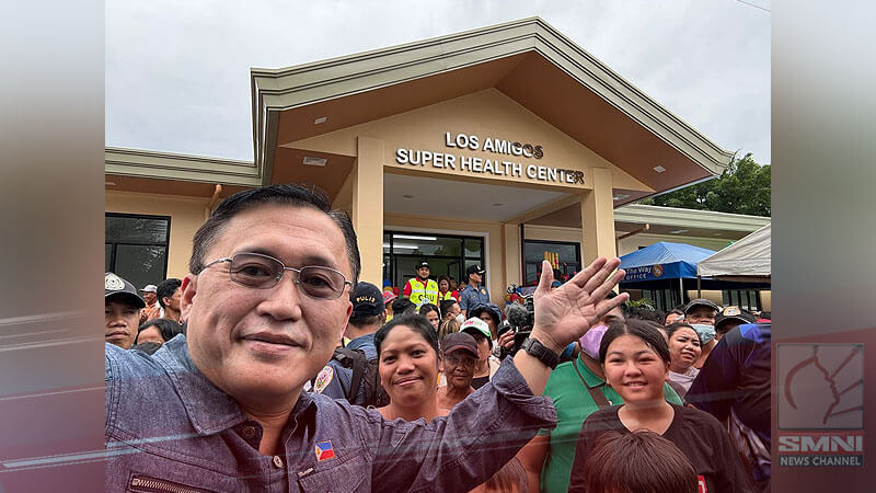 Bong Go attends the turnover ceremony of Super Health Center in Tugbok ...