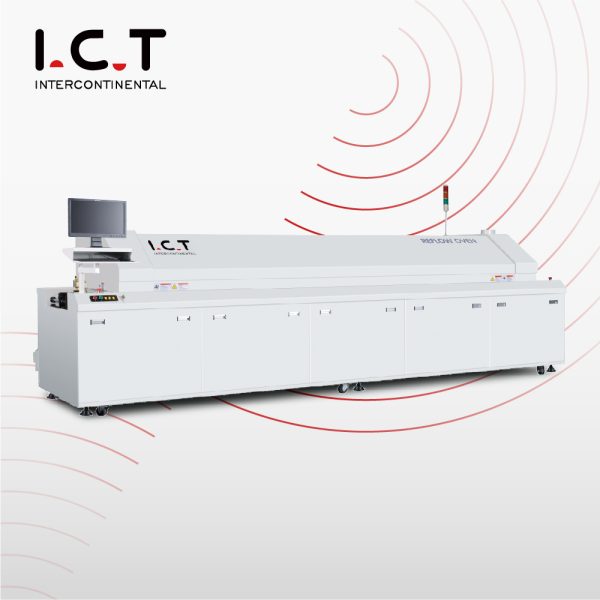 I.C.T-S6 | Economical SMT Reflow Oven 450 Width for SMT Line