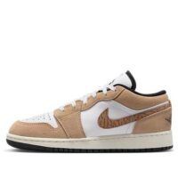 giày air jordan 1 low se gs 'brown elephant' dz5368-201