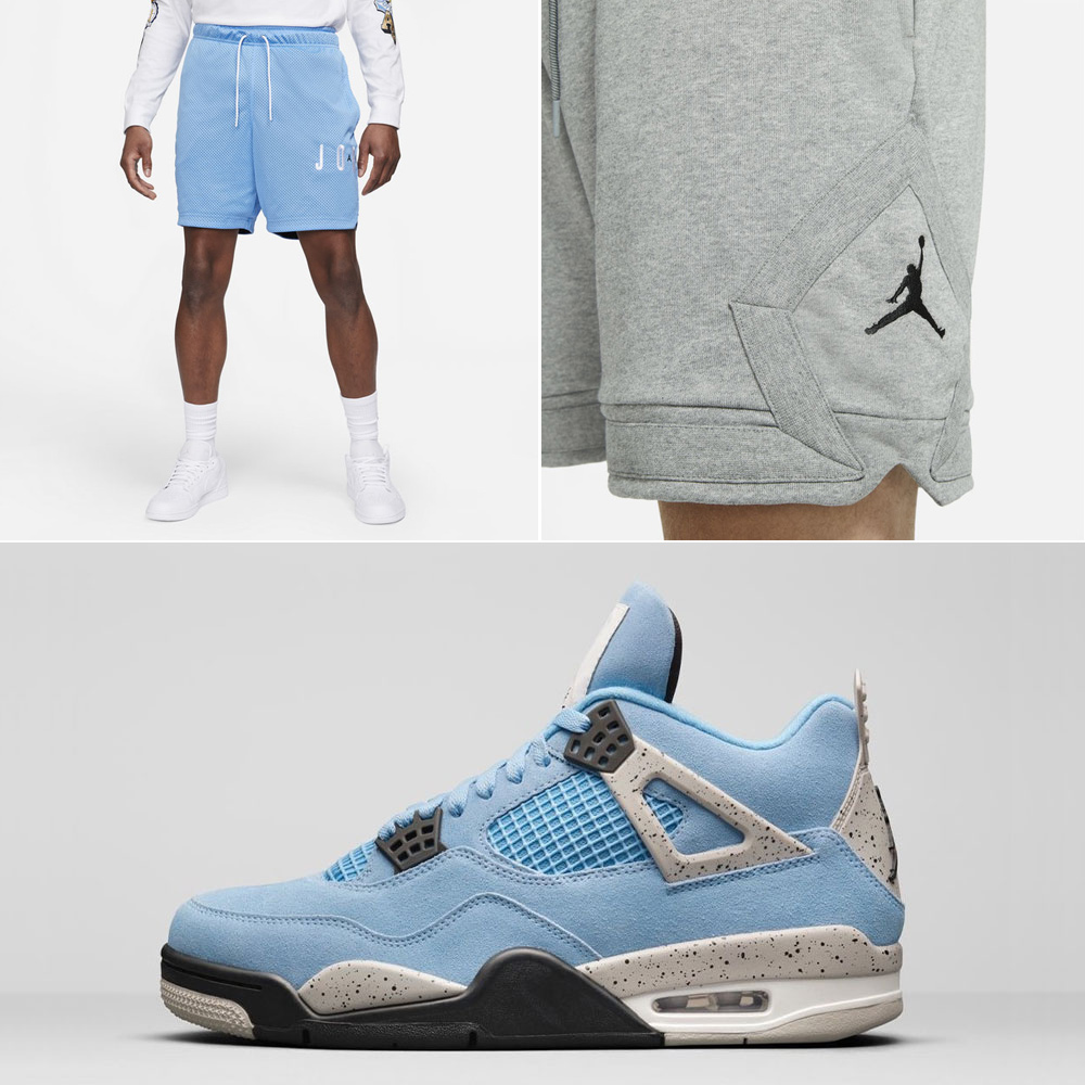 air-jordan-4-unc-university-blue-shorts