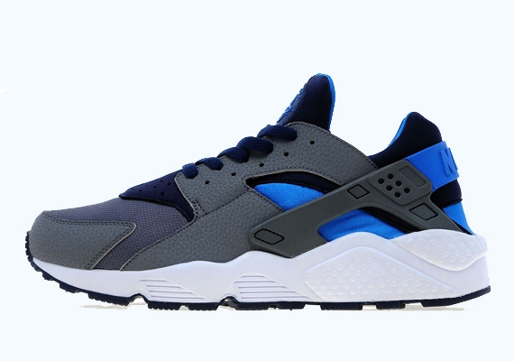 Nike Air Huarache - Cool Grey - Midnight Navy