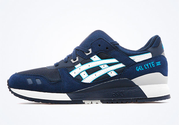 Asics Gel Lyte Iii Navy White 01