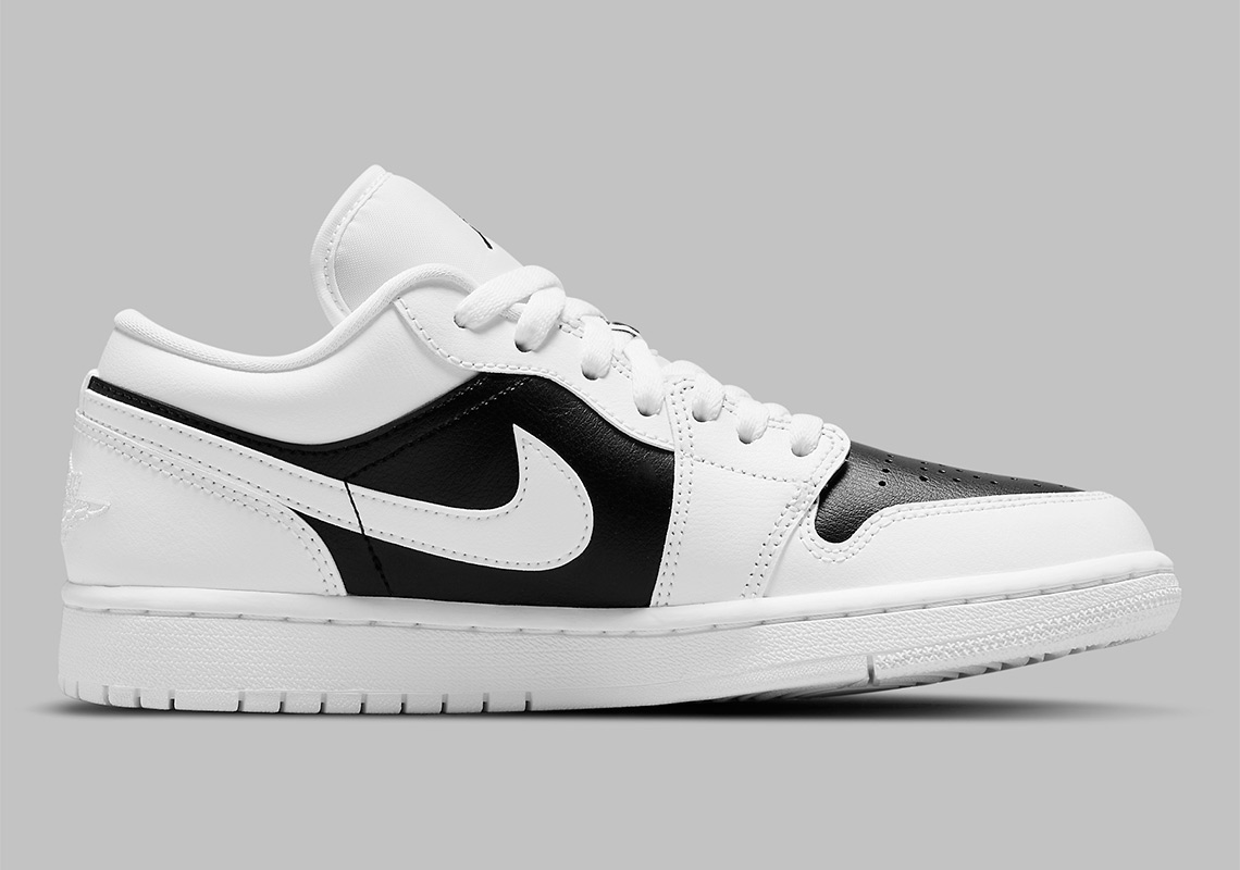 Air Jordan 1 Low Wmns White Black Dc0774 100 3