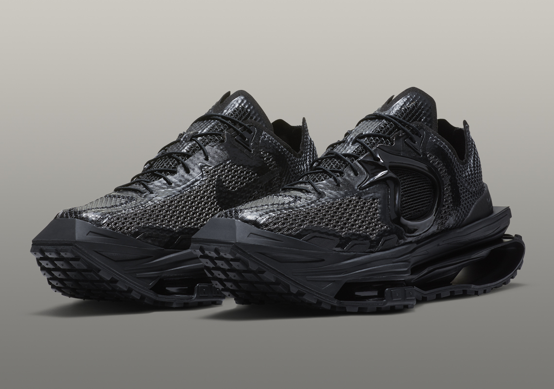 The Matthew M. Williams x Nike Zoom MMW 04 Appears In Triple-Black