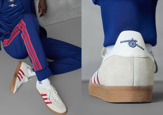 Cheer On Arsenal With The adidas Gazelle Terrace Icons