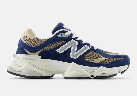 The New Balance 9060 Continues To Cruise In Navy And Khaki