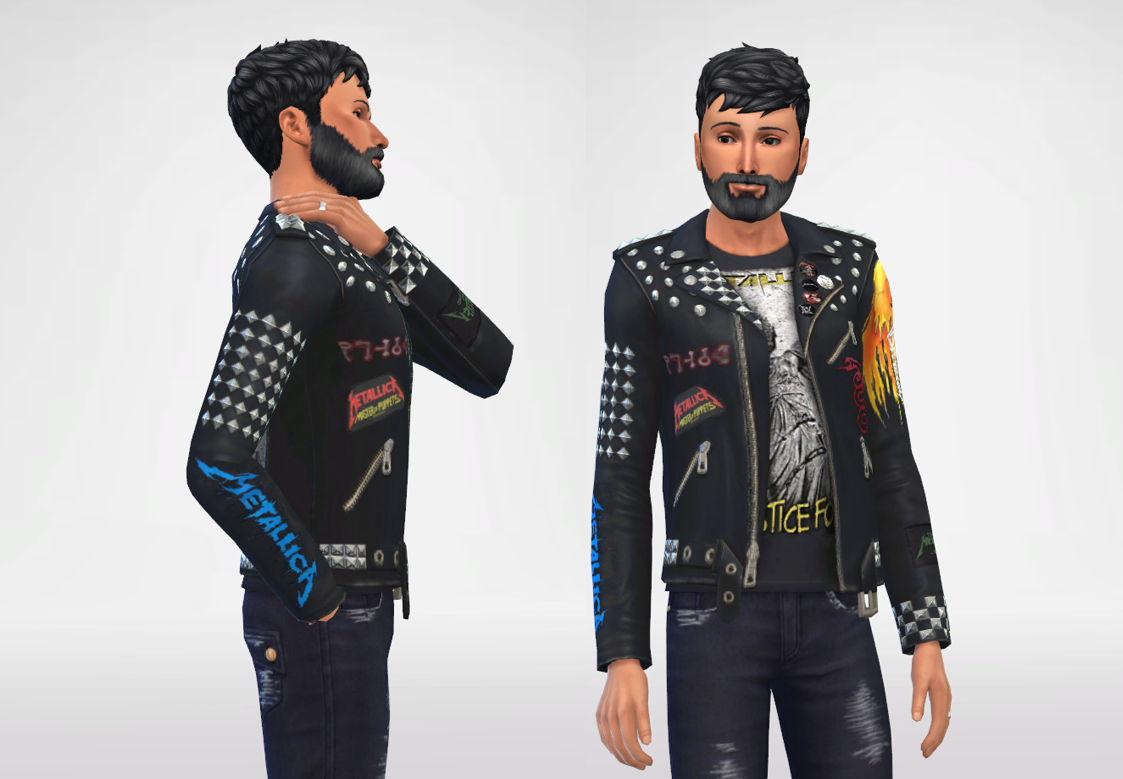 Manchmal manchmal zart Dummkopf sims 4 leather jacket Ansteckend Kent Ist