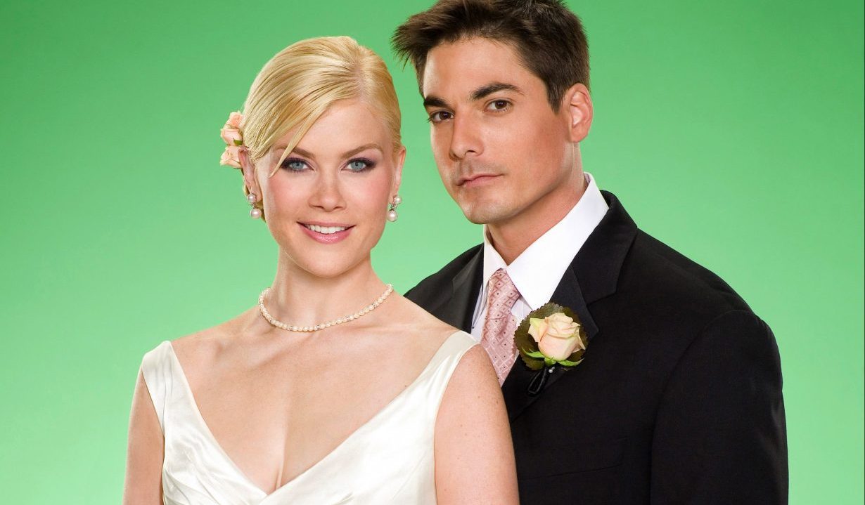 DAYS OF OUR LIVES, Alison Sweeney, Bryan Dattilo, (Season 41, 2007), 1965-, photo: Mitchell Haaseth / ©NBC / courtesy Everett Collection