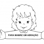 Para mamãe um abração