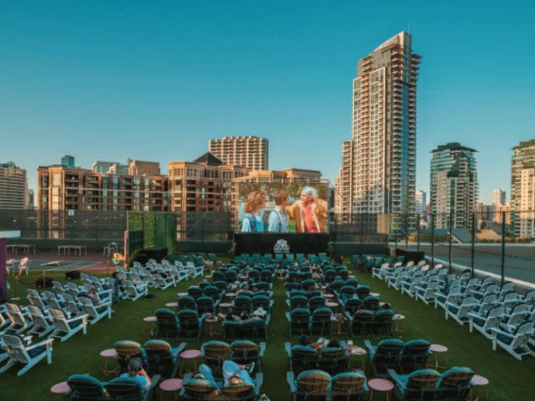 outdoor Rooftop Cinema Club