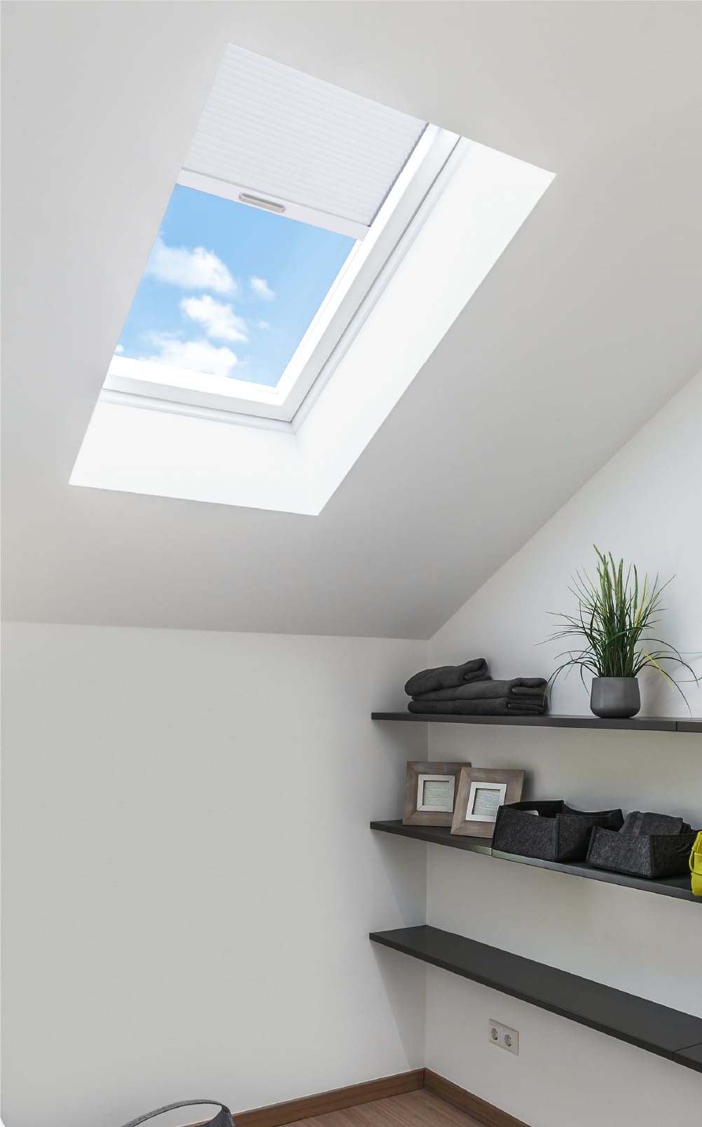 Skylight in closet