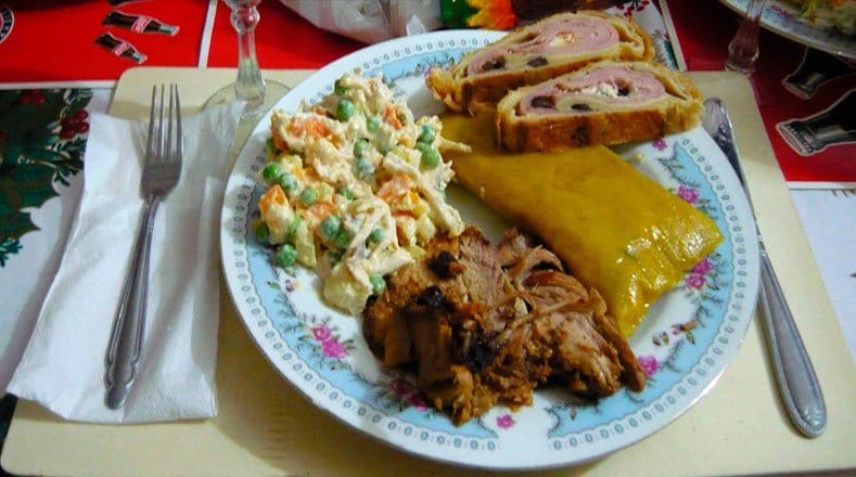 Plato Navideno Venezolano