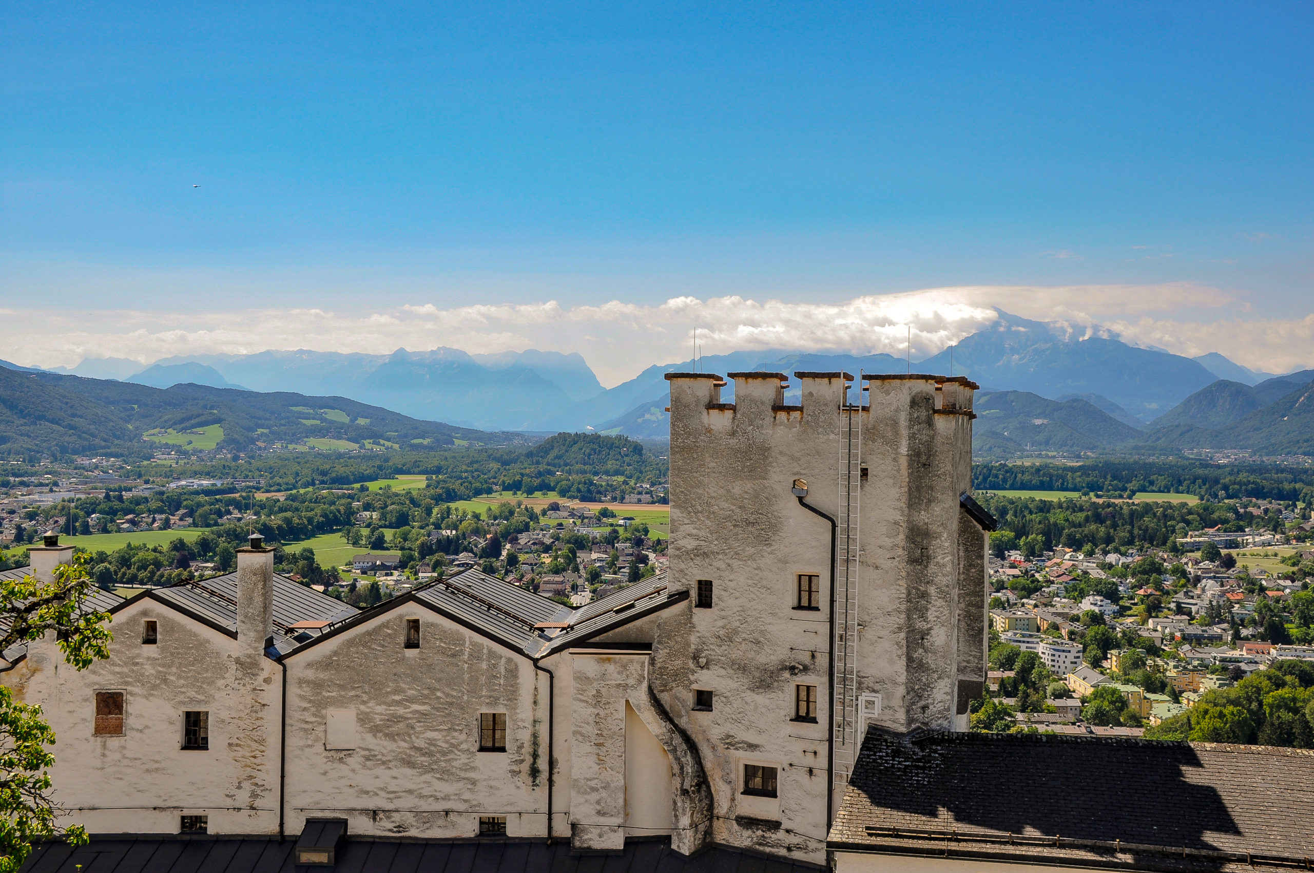 View from the fort on visit to Salzburg