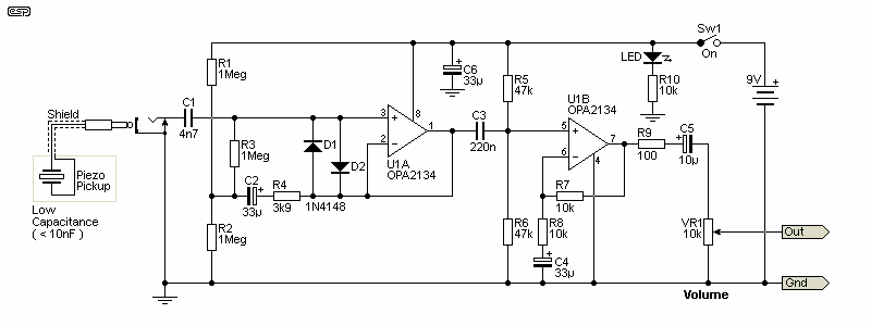 Piezo Preamps