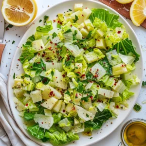 Healthy Parmesan Chopped Salad Recipe (Fresh And Crispy)