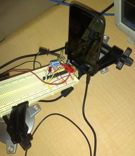 breadboard prototype