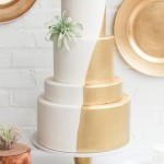 20 More Metallic Wedding Cakes